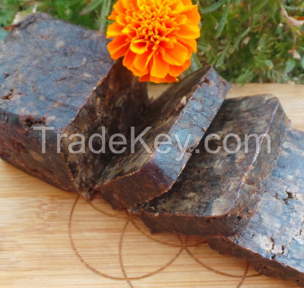 Pure Raw Natural Africal Black Soap from Ghana