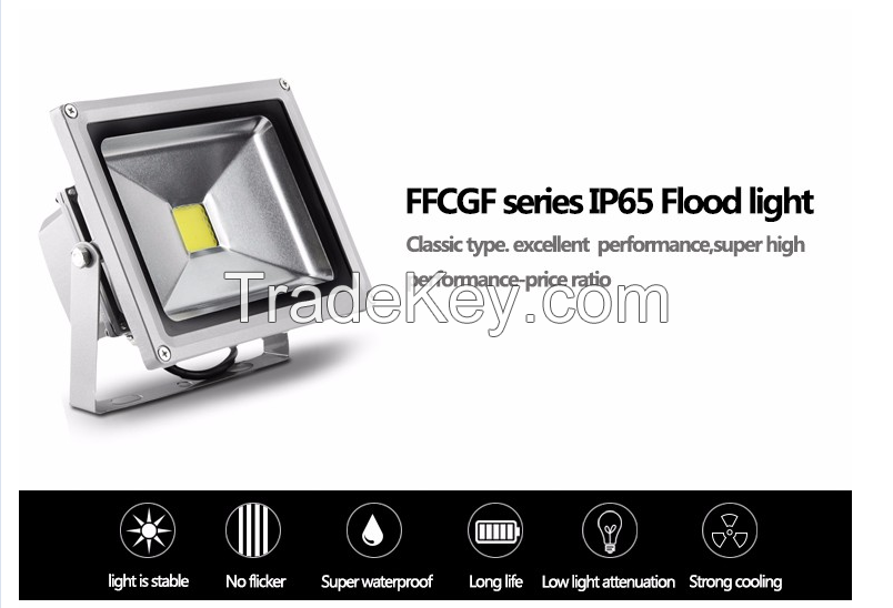 10W Aluminum High Lumen Waterproof LED Light/Flood