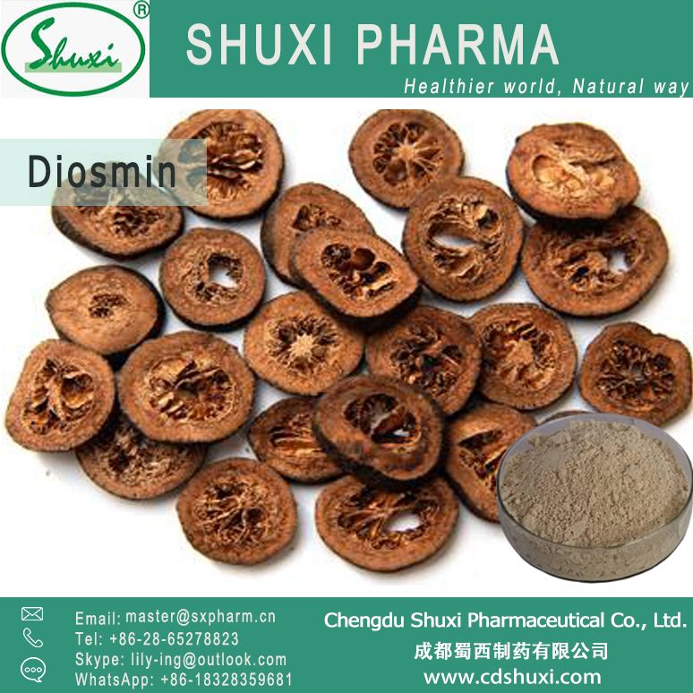Diosmin92% HPLC, CAS No.: 520-27-4, Citrus Aurantium Powder Extract