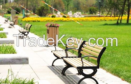 Plastic Wood Outdoor Park Benches