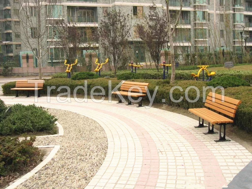 Plastic Wood Outdoor Park Benches