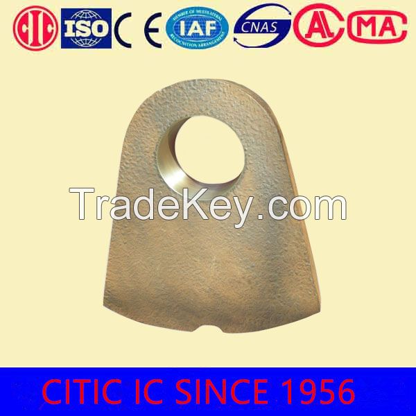 Double metal    hot composite materials Crusher hammer