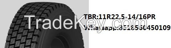 Truck Tire 11R22.5-14/16PR TL
