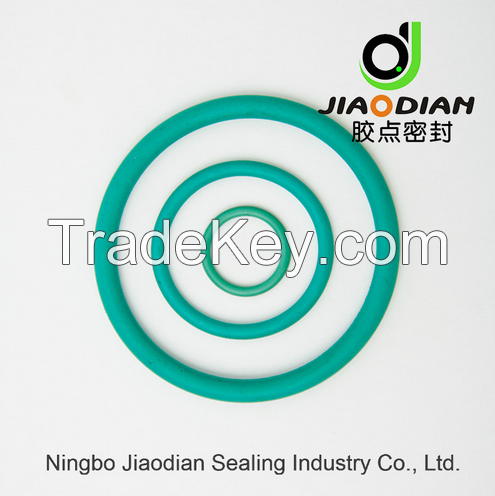 Green Viton Oring Hole Seal with SGS RoHS FDA Certificates AS568