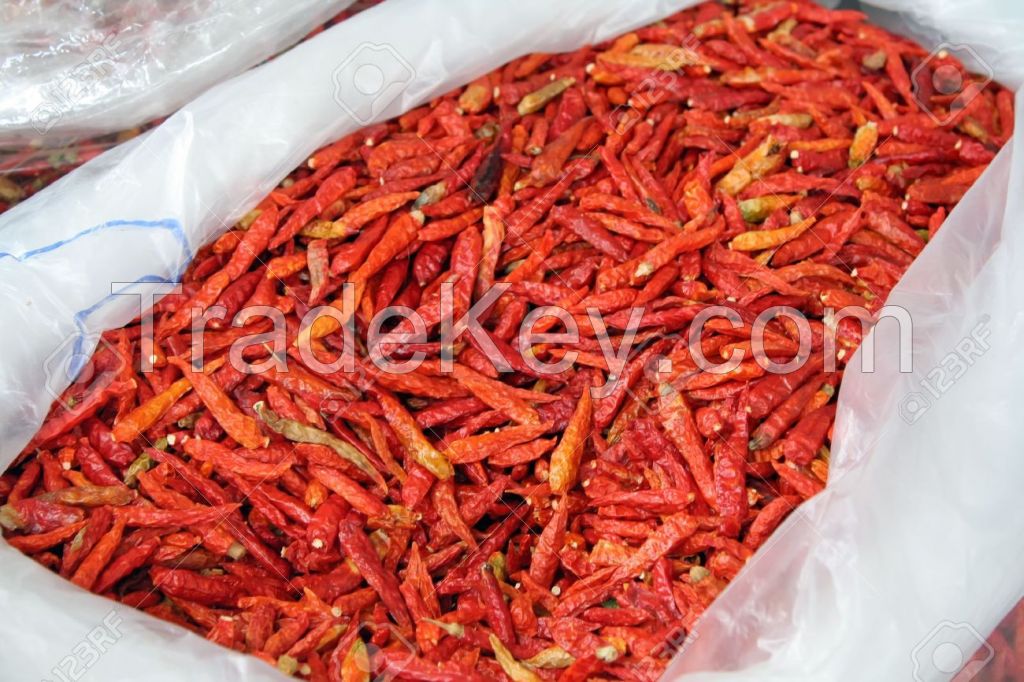 Whole Sale Bulk Spice Bird's Eye Chilli