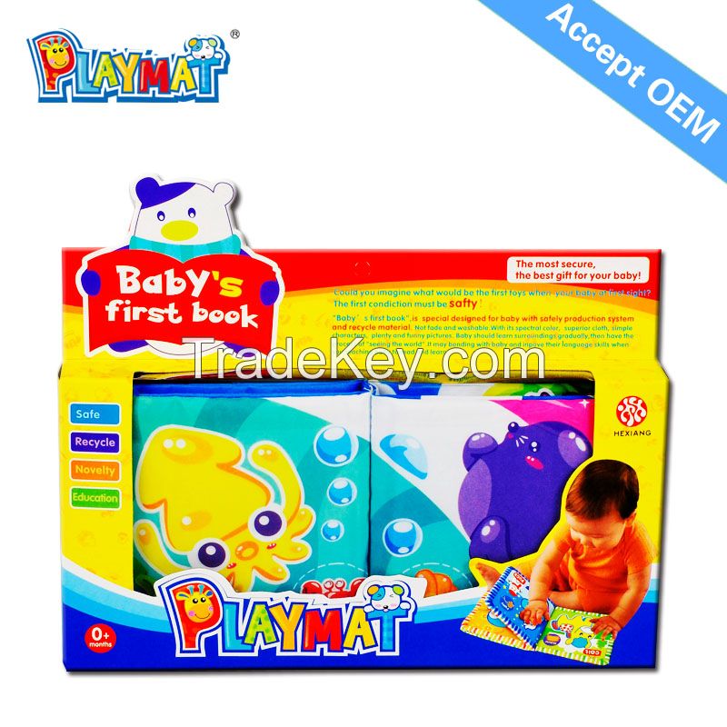 New product OEM gift Baby Book & Child Children Cloth Book baby kids e