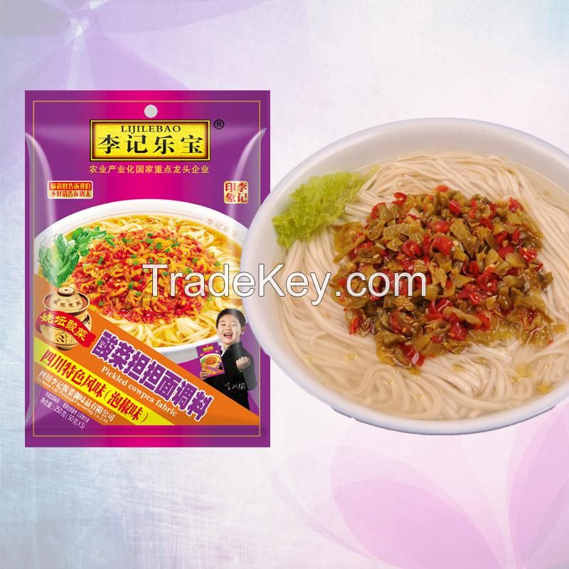 Manufacturer produced seasoning with pickle for noodle, 120g seasoning