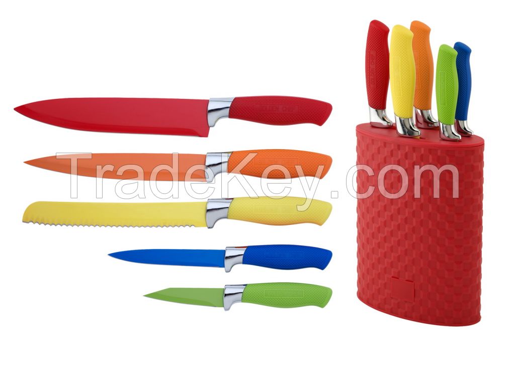 C124-6P(W65)-5C Knife Set