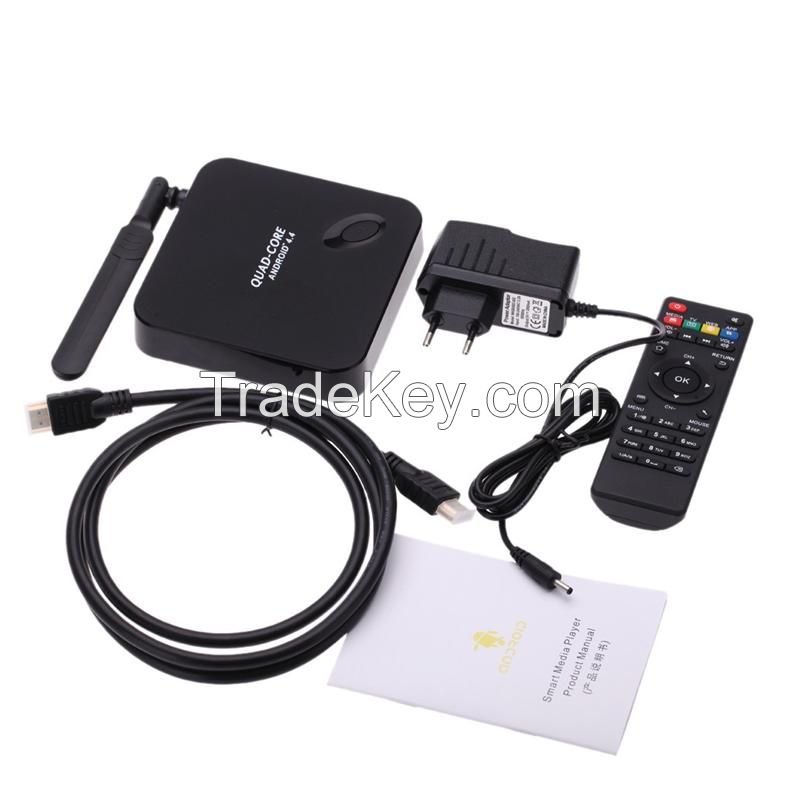 TV Box F6 RK3128 Quad Core 1G/8G ROM 3D Smart Media Player H.265 Cloud TV WIFI Bluetooth XBMC Kodi Stream Sports Mini pc