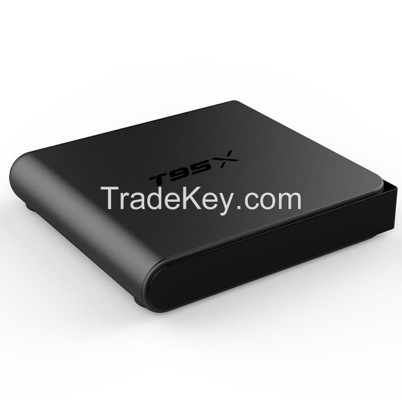 T95X 4K S905X Quad-core cortex-A53 frequency Android 6.0 TV box