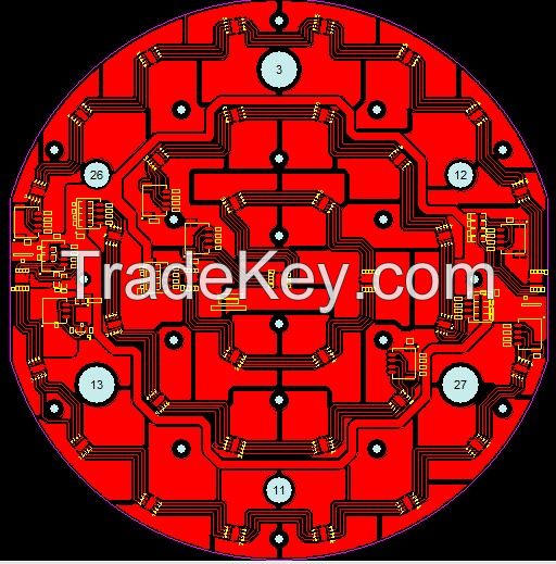 Printed circuit board, pcb manufacturing in China LED pcb circuit board for stage light