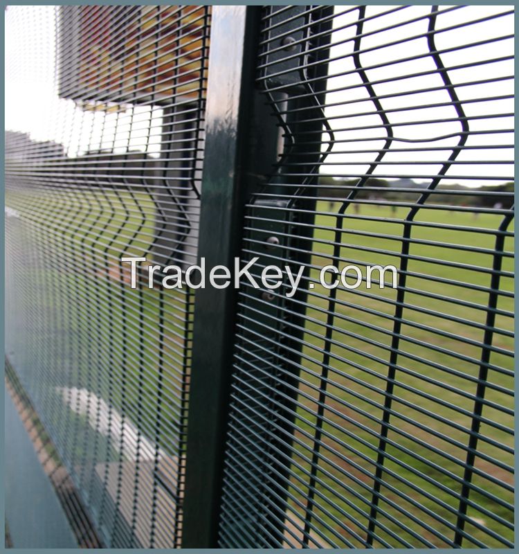 PVC/Powder Coated Galvanized High Security Anti-climb 358 Fence