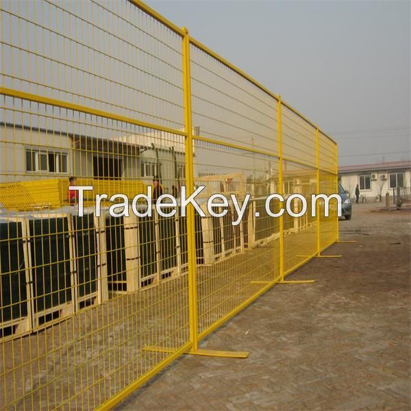 Powder Coated Temporary Fence For Canada