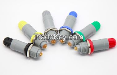 plastic push pull connector, lemo cpmpatible F/H/P series connectors