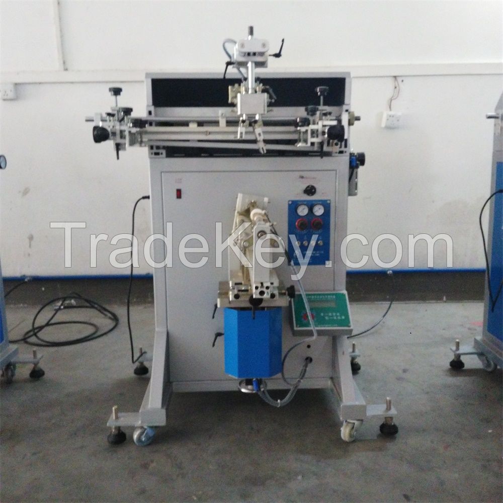 Hot Sale Multi-function Pneumatic Cylindrical Screen Printing Machine 