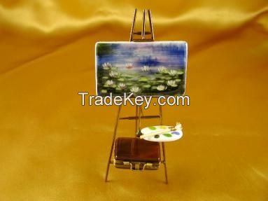 Easel monet - water lilies