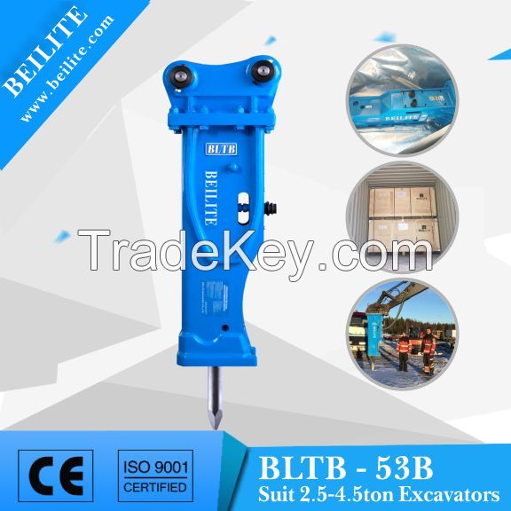 BLTB53 best buys mini hydraulic rock breaker hydraulic demolition hammer