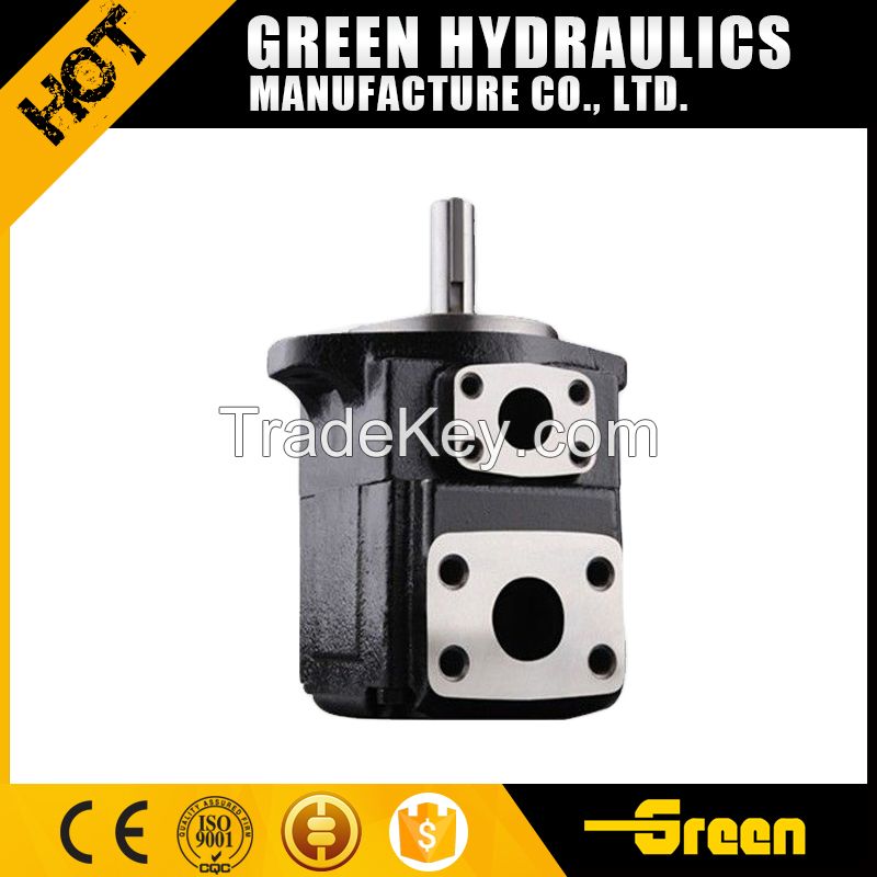 powerful hydraulic pump T6 series double vane oil pumps