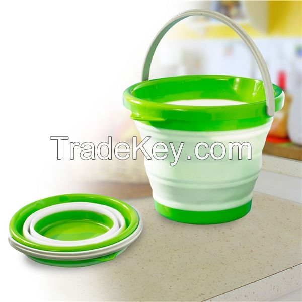 collapsible portable camping bucket