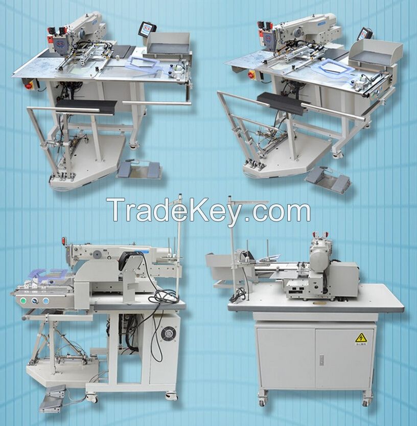 automatic pocket sewing machine for jeans denim chothes patch pocket