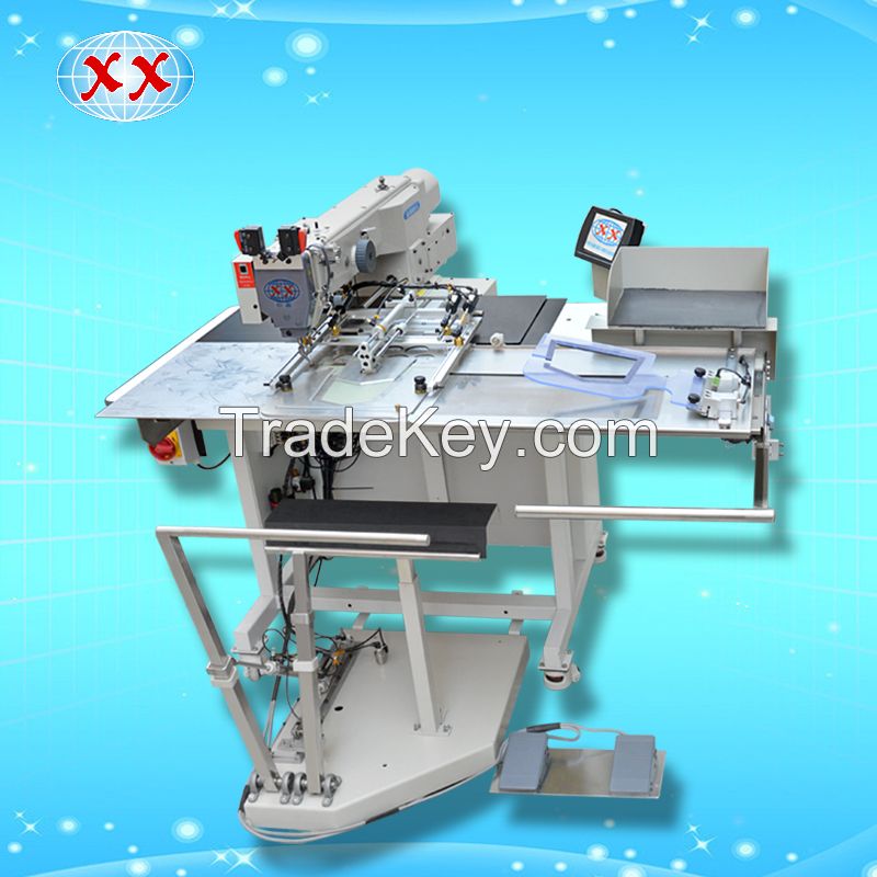 automatic pocket sewing machine for jeans denim chothes patch pocket