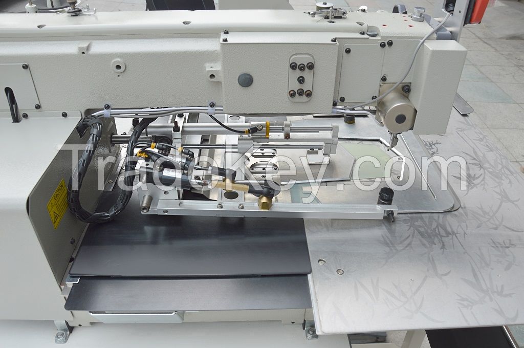 automatic pocket sewing machine for jeans denim chothes patch pocket