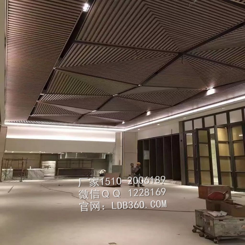 Aluminum facades shape metal wall, aluminum wall decoration materials.