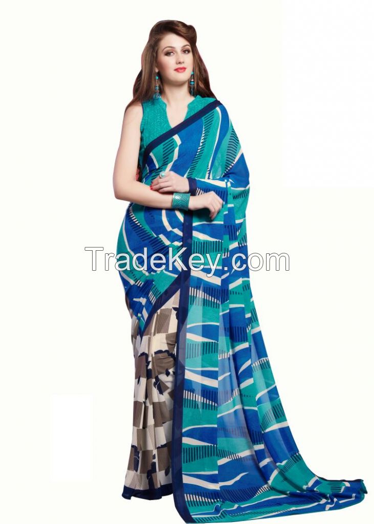 Georgette sarees 