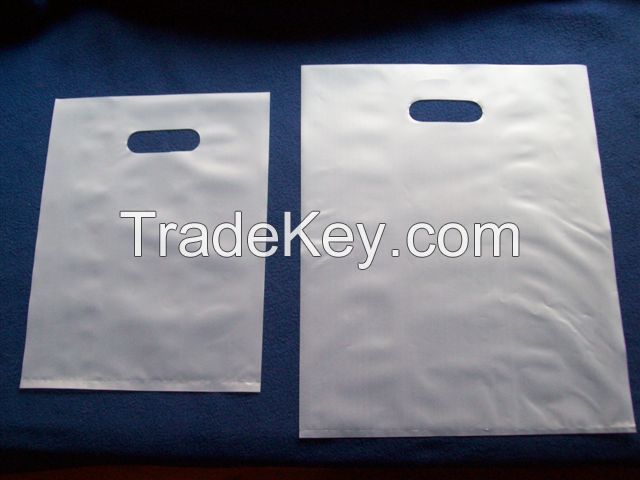 100% virgin Die cut Plastic Bag/ customized plastic bag