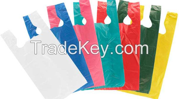 Cheap plastics T-Shirt bag for shopping/hotel/household