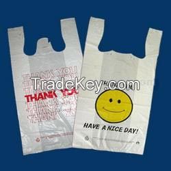 Cheap plastics T-Shirt bag for shopping/hotel/household