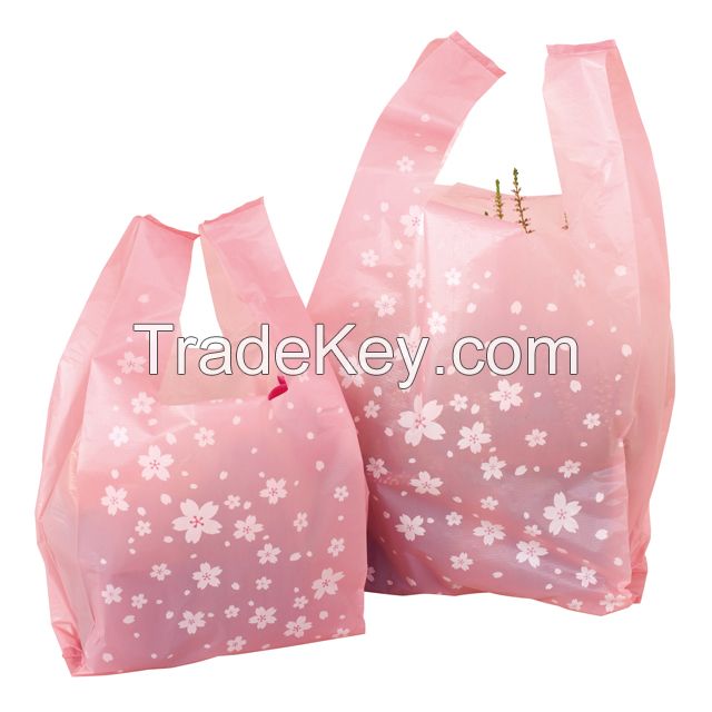 Plastic bag/ cheap T-shirt Plastic bag/ HDPE-LDPE plastic bag.