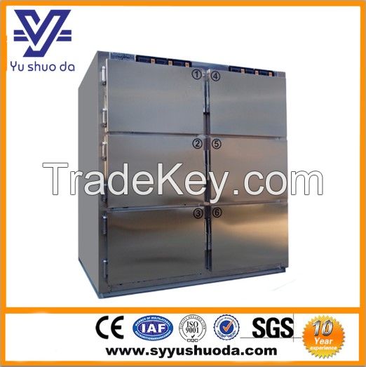 Stianless steel 304 Mortuary refrigerator