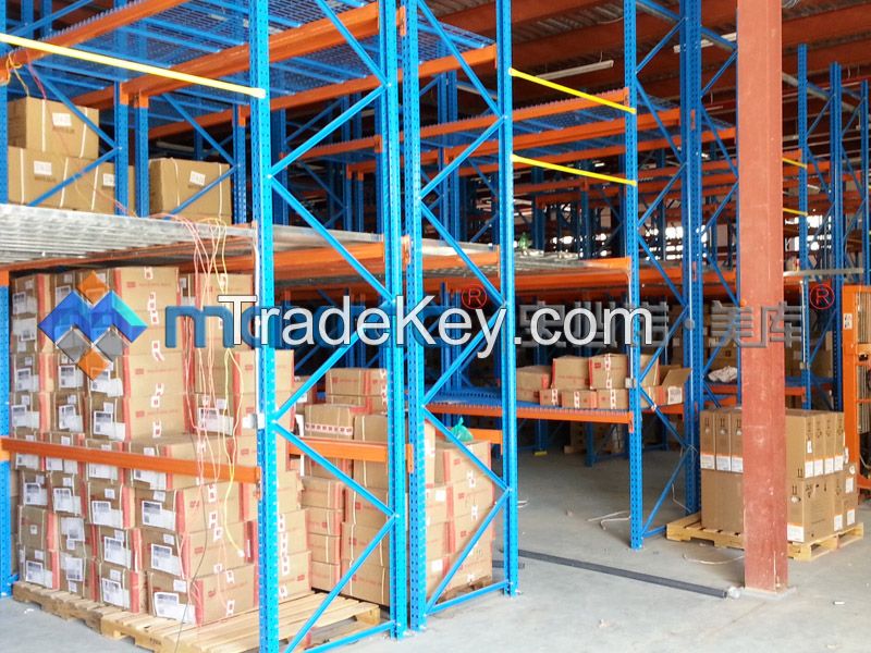 Selective Mezzanine Floor warehouse equipment, racking support mezzanine