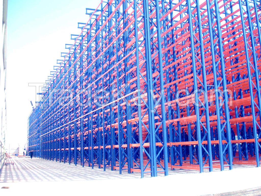 self support racking, self-supporting warehouse