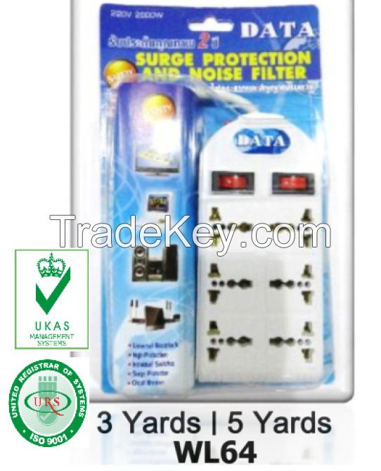 DATA Extension socket WL Series Surge Protection and Noise Filter