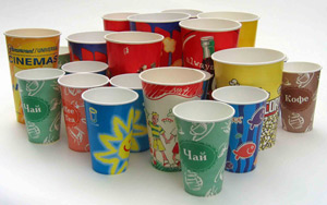 Paper Cups for Cold and Hot Drinks