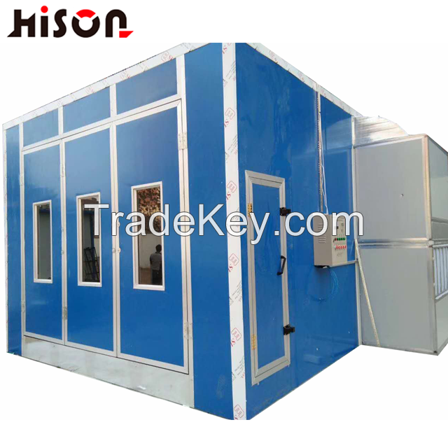 HB30 CE approved infrared diesel heating Car spray booth paint booth paint cabinet