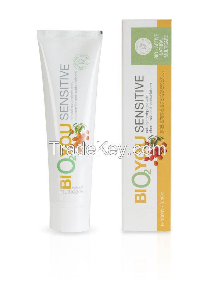 NATURAL TOOTHPASTE FOR SENSITIVE TEETH