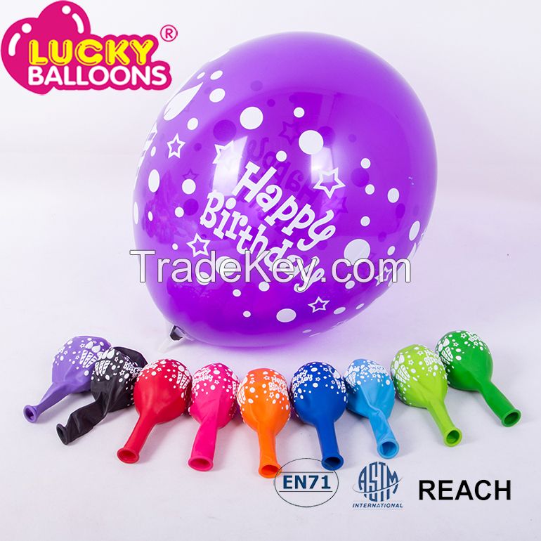 printing rubber balloons