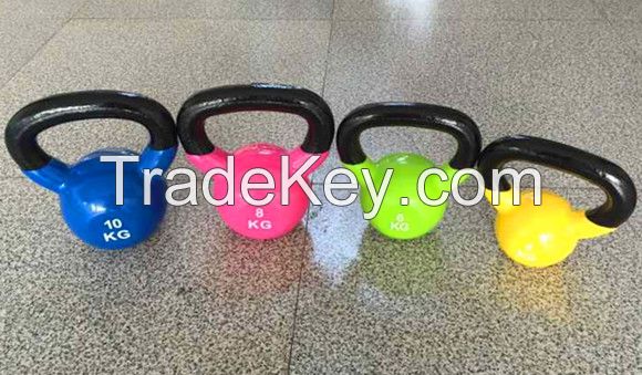 vinyl coated kettlebell