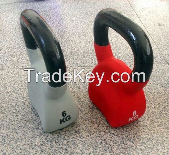 neoprene coated kettlebell