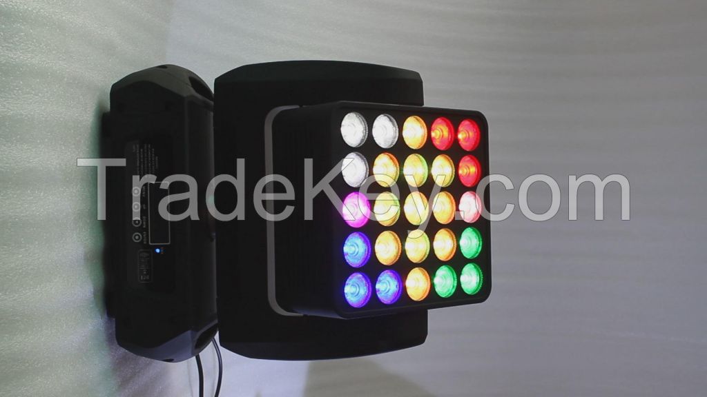 Magic panel 25*15w 5x5 Matrix LED moving head light