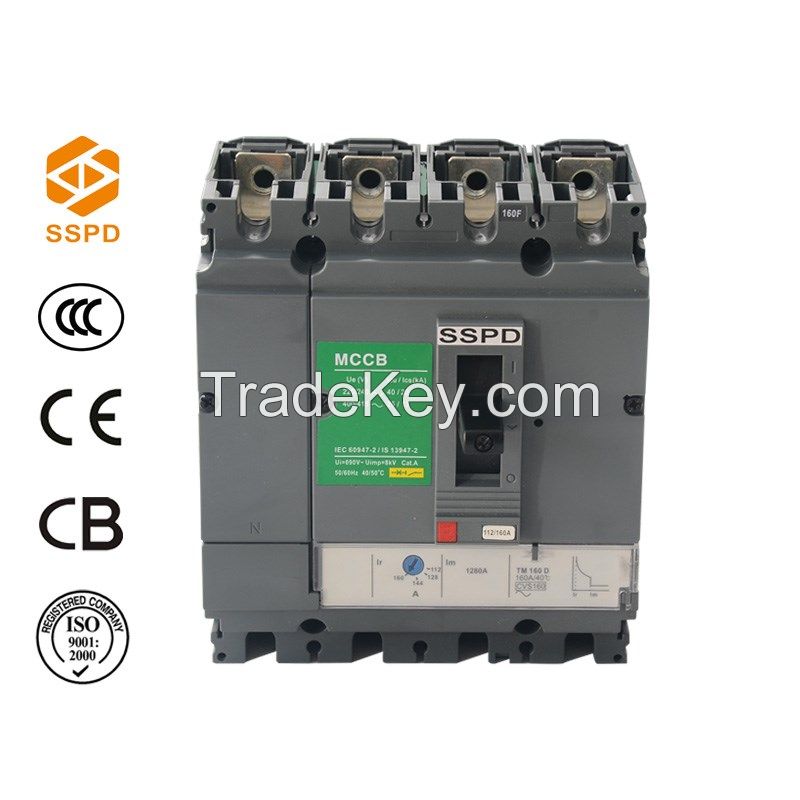 SSPD Brand Electrical Moulded Case Type CNSV 160amp 4P Circuit Breaker Job Vacancy