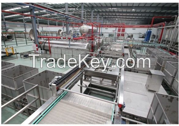 Automatic high speed cage loading machine for beverage sterilization