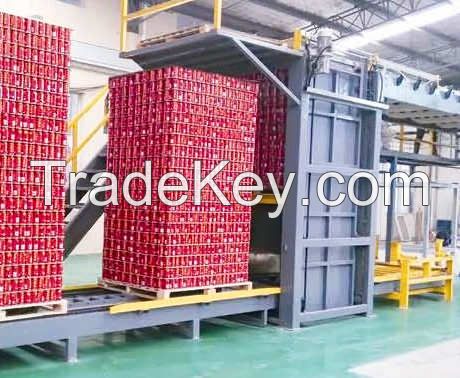 Automatic empty can depalletizer high speed empty can depalletizer