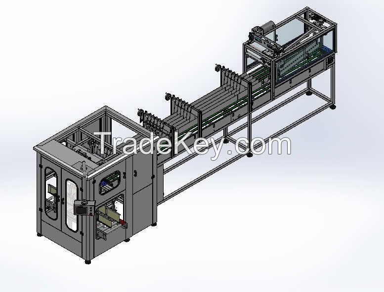 Packing machine box filler