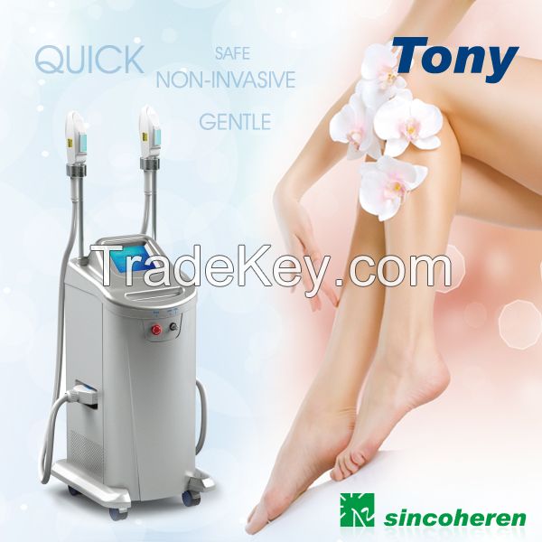 FDA approved Elight IPL SHR laser hair removal beauty equipment 