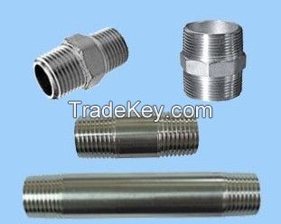 steel pipe nipple carbon stainless alloy