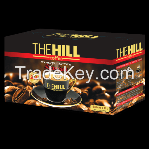 THE HILL STRONG INSTANT COFFEE BOX 288G (3 IN 1)-Full